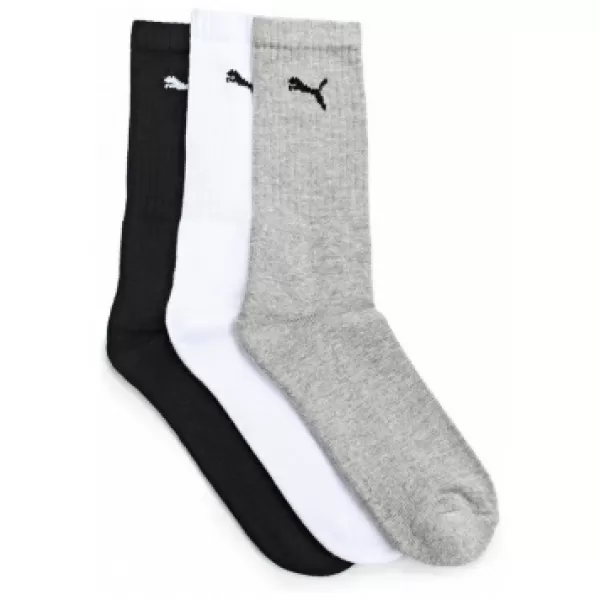  Sportske čarape PUMA SPORT 3-PACK 88035510 BIJELO/SIVO/CRNO 