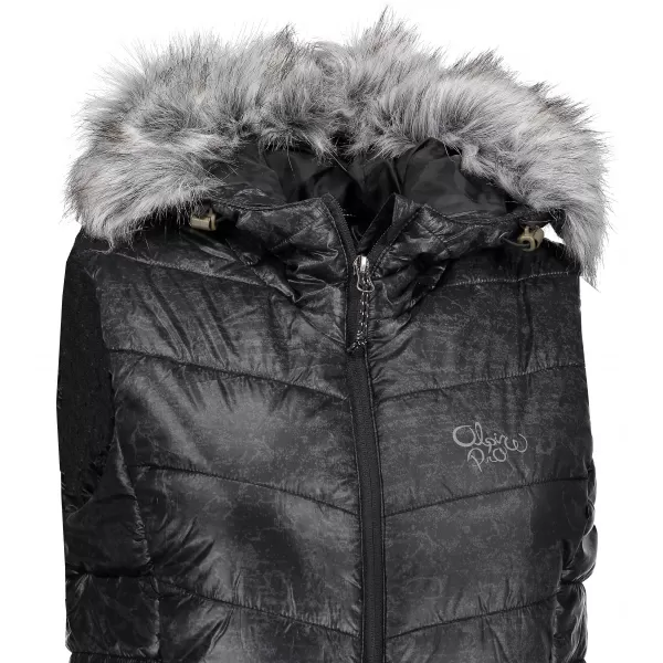  Ženski prsluk ALPINE PRO GOTHICA 2 LVEK037 CRNI 