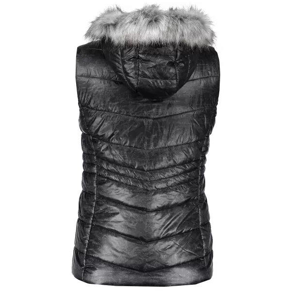  Ženski prsluk ALPINE PRO GOTHICA 2 LVEK037 CRNI 