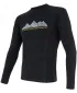 Muška termo majica dugih rukava SENSOR MERINO DF ADVENTURE 17200032 CRNA