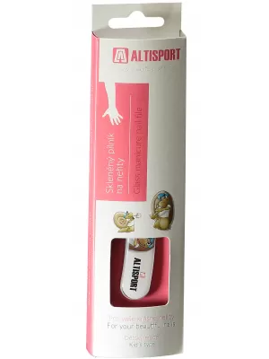 Zakrivljena turpija za manikuru ALTISPORT BABY BIJELA
