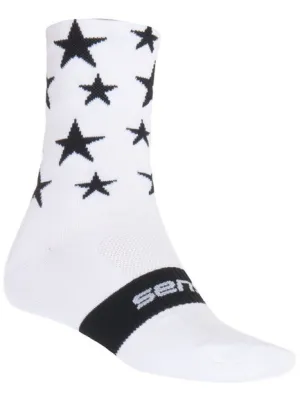 Čarape SENSOR STARS 16100066 BIJELA/CRNA