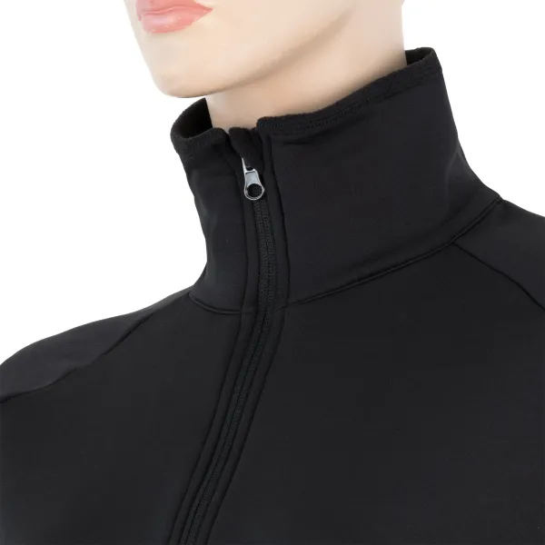  Ženska majica SENSOR TECNOSTRETCH PATTERN celozip 17200076 CRNA 
