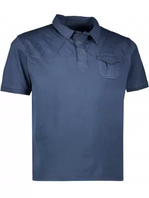 Muški majica ALPINE PRO BORK MTSL297 TAMNOPLAV