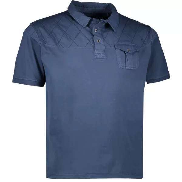 Muški majica ALPINE PRO BORK MTSL297 TAMNOPLAV 