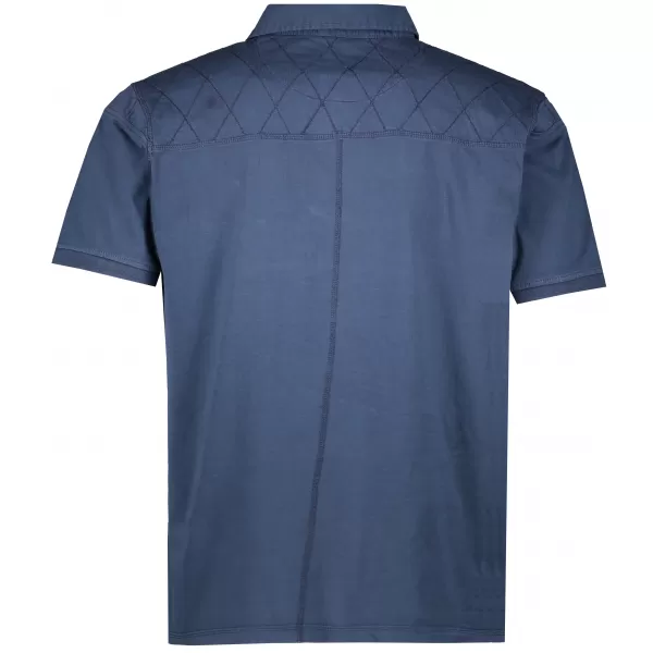  Muški majica ALPINE PRO BORK MTSL297 TAMNOPLAV 
