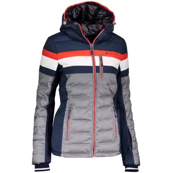  Ženska jakna ALPINE PRO NEITHA LJCM289 TAMNOPLAV 