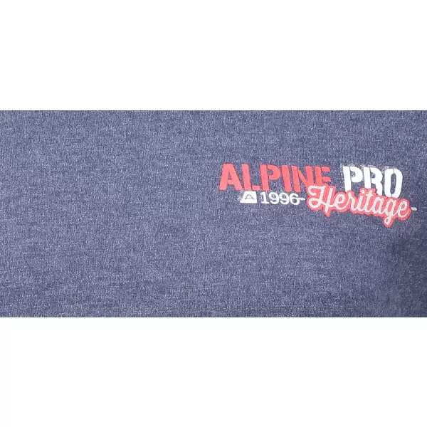  T -majica ALPINE PRO DIDILO 4 KTSM119 TAMNOPLAV 