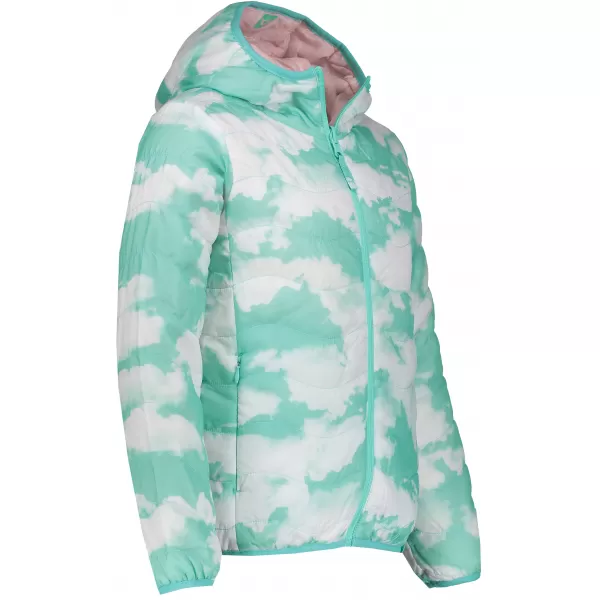  Dječja reverzibilna jakna ALPINE PRO ICERO KJCM131 ZELENA 