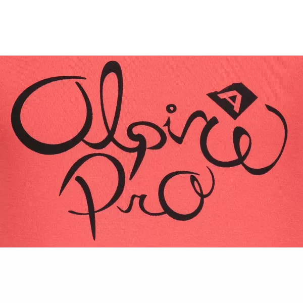  Djevojčica košulja ALPINE PRO SHAGO KTSM171 CRVENI 