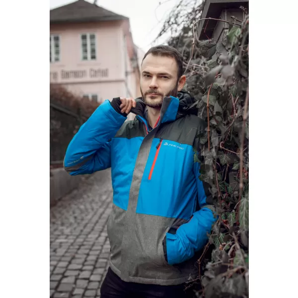  Muška skijaška jakna ALPINE PRO SARDAR 2 MJCM308 PLAVI 