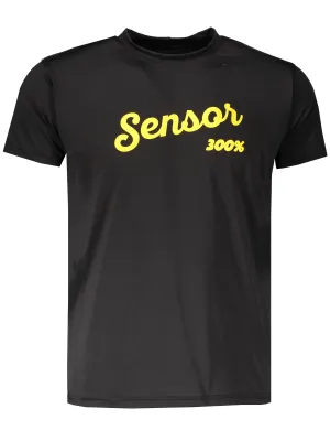 Muška majica kratkih rukava SENSOR COOLMAX FRESH PT LOGO 18100030 CRNA