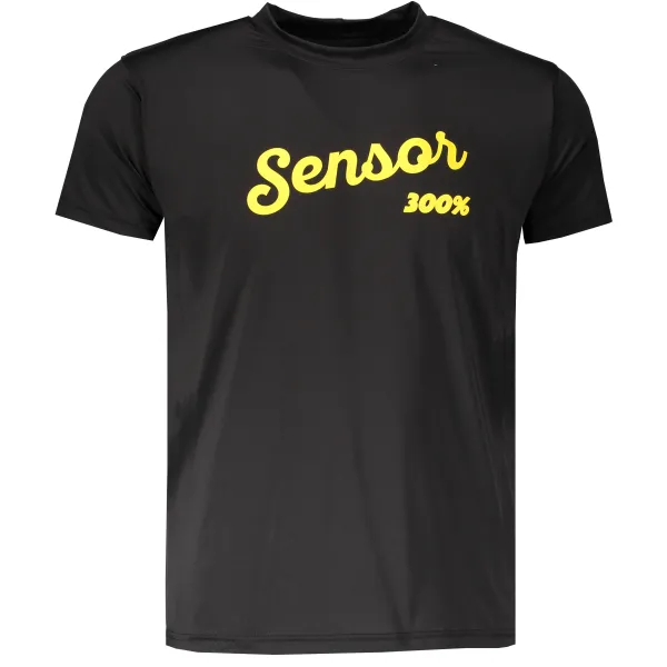  Muška majica kratkih rukava SENSOR COOLMAX FRESH PT LOGO 18100030 CRNA 