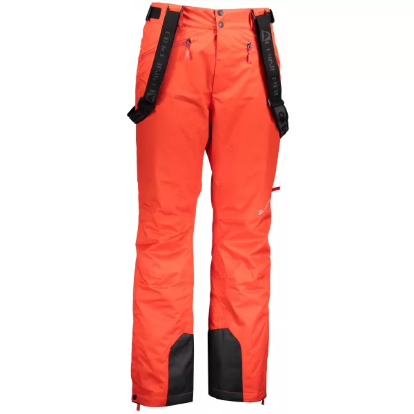  Muške skijaške hlače ALPINE PRO SANGO 6 MPAM312 CRVENI 