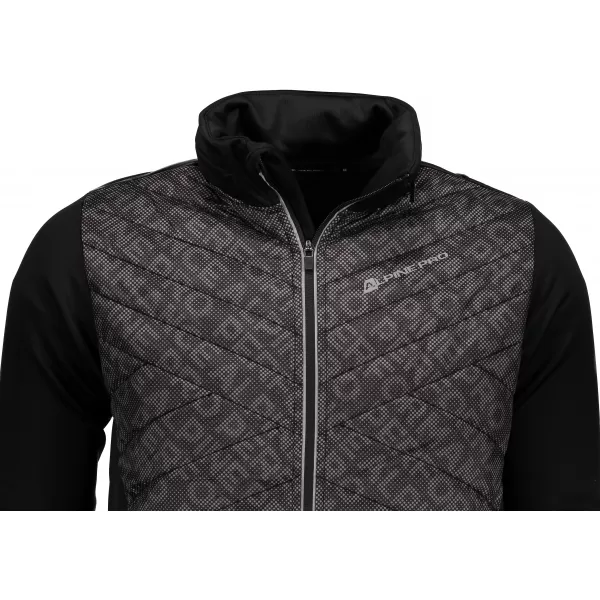  Sportska dukserica ALPINE PRO KHALL 2 MSWM148 CRNI 