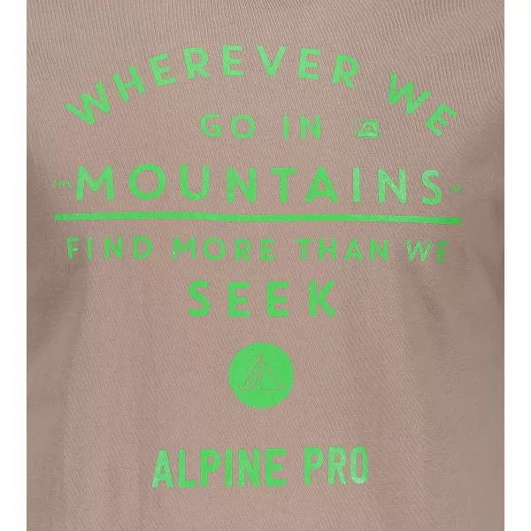  Košulja ALPINE PRO UNEG 5 MTSM306 SMEĐI 