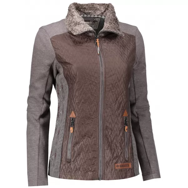  Ženski sweatshirt TORSTAI TRINA 41514202090 TAMNI KAKI 