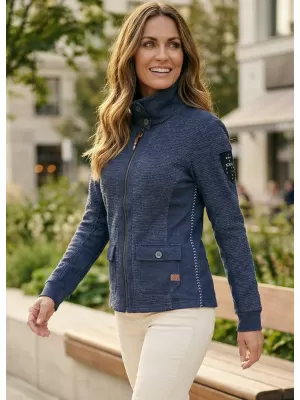 Ženski sweatshirt TORSTAI WILMA 41527248380 TAMNOPLAVA