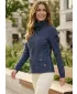 Ženski sweatshirt TORSTAI WILMA 41527248380 TAMNOPLAVA