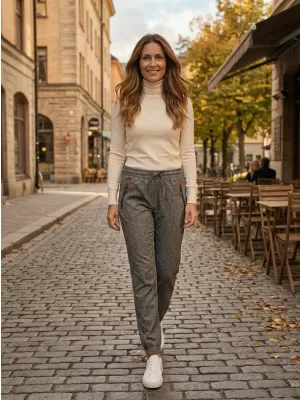 Ženske hlače TORSTAI NICKY 41104250809 BEŽ
