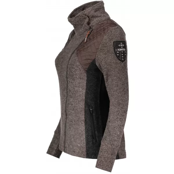  Ženski sweatshirt TORSTAI WICKAN 41532214090 TAMNI KAKI 