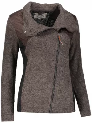 Ženski sweatshirt TORSTAI WICKAN 41532214090 TAMNI KAKI