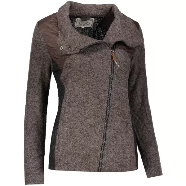  Ženski sweatshirt TORSTAI WICKAN 41532214090 TAMNI KAKI 