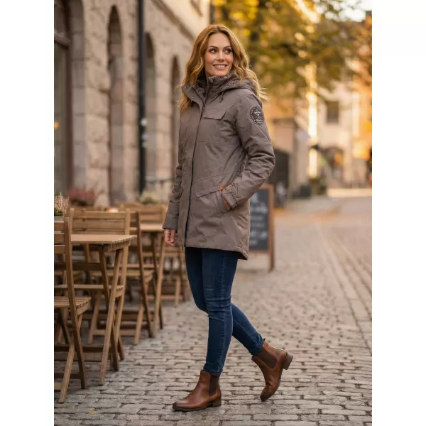  Ženski kaput TORSTAI JESSICA 41215217090 TAMNI KAKI 