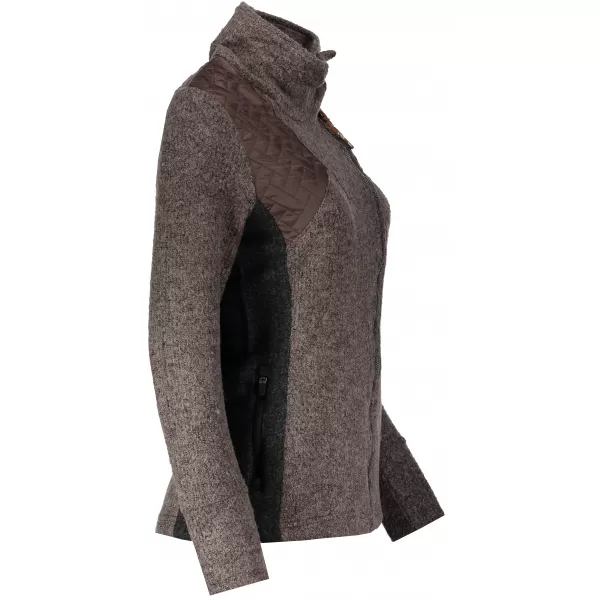  Ženski sweatshirt TORSTAI WICKAN 41532214090 TAMNI KAKI 