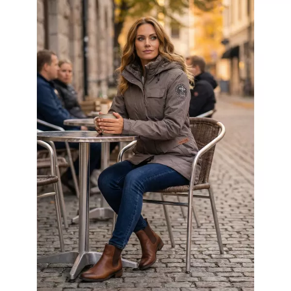  Ženski kaput TORSTAI JESSICA 41215217090 TAMNI KAKI 