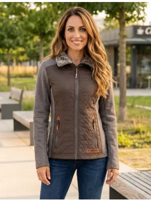 Ženski sweatshirt TORSTAI TRINA 41514202090 TAMNI KAKI