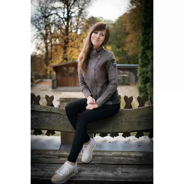  Ženski sweatshirt TORSTAI WICKAN 41532214090 TAMNI KAKI 