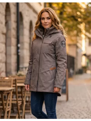 Ženski kaput TORSTAI JESSICA 41215217090 TAMNI KAKI
