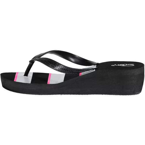  Ženski flip -flops SAM 73 WF 59 CRNI 
