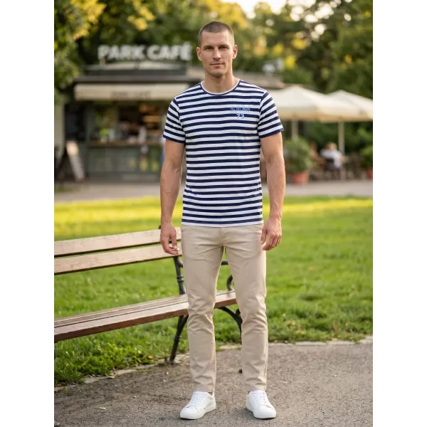  Muška majica kratkih rukava SAM 73 SAMIAR MTSN388 BIJELA 