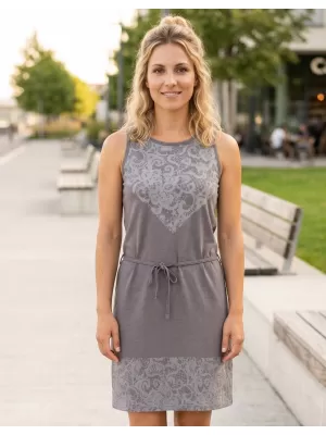 Haljina SAM 73 HILDA LSKN175 TAMNO SIVA