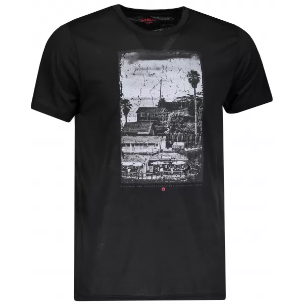  Košulja SAM 73 WALTYR MTSN393 CRNI 