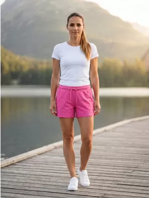 Kratke hlače SAM 73 EOINA LPAN328 RUŽIČASTI