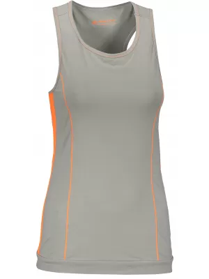 Ženski funkcionalni tenk vrh ALPINE PRO OFFICA LTSN431 SIVA