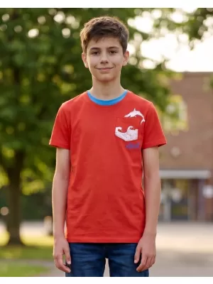 Majica za dječake SAM 73 CALVINO KTSN177 NARANČA