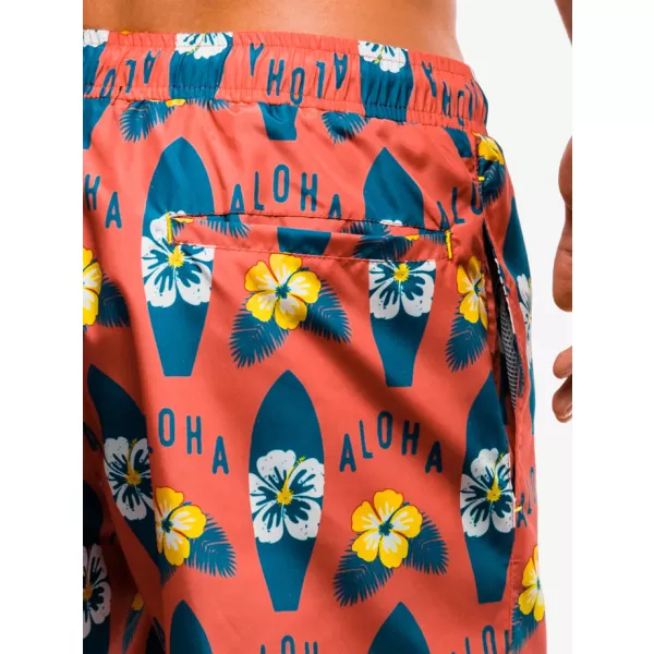  Kratke hlače OMBRE AW143 NARANČA 
