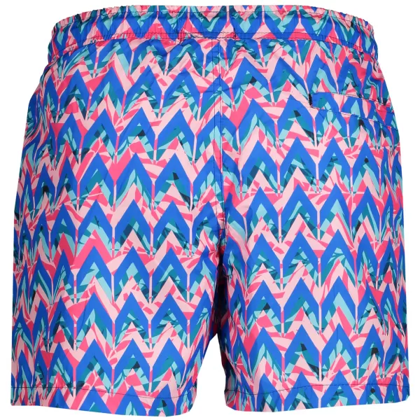  Kratke hlače OMBRE AW151 PLAVI/KORALJ 