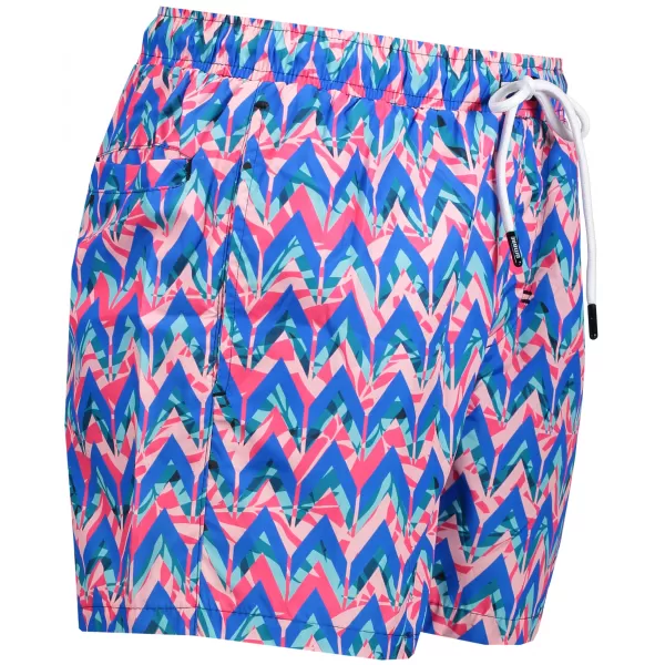  Kratke hlače OMBRE AW151 PLAVI/KORALJ 