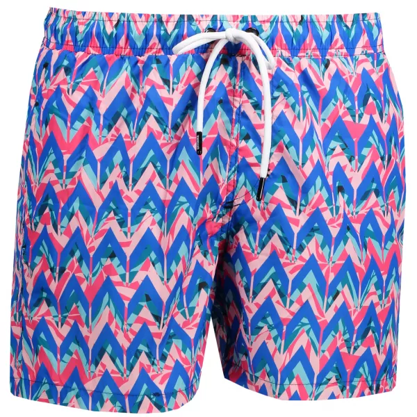  Kratke hlače OMBRE AW151 PLAVI/KORALJ 