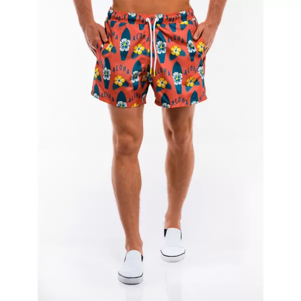  Kratke hlače OMBRE AW143 NARANČA 