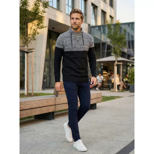  Muški pulover ALTISPORT HIEUX MPLP076 CRNO 