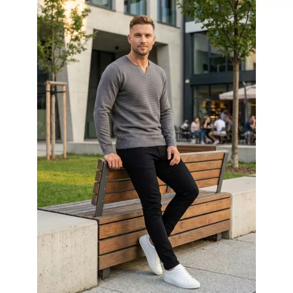  Muški pulover ALTISPORT JOANES MPLP075 SVIJETLO SIVA 