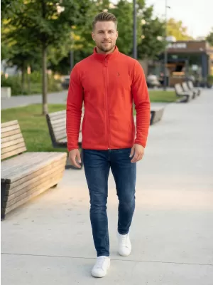 Muška majica od flisa ALTISPORT DANER MSWP237 CRVENA