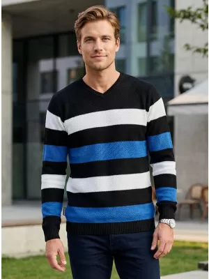 Muški pulover ALTISPORT FION MPLP074 CRNO