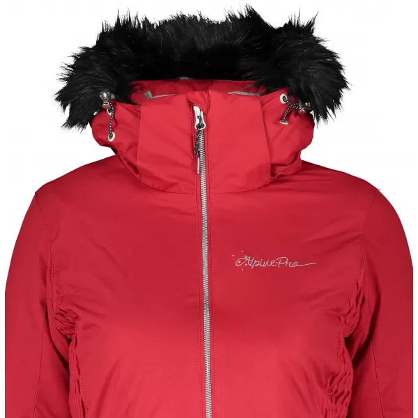  Ženska jakna ALPINE PRO MEMKA 4 LJCP355 CRVENI 